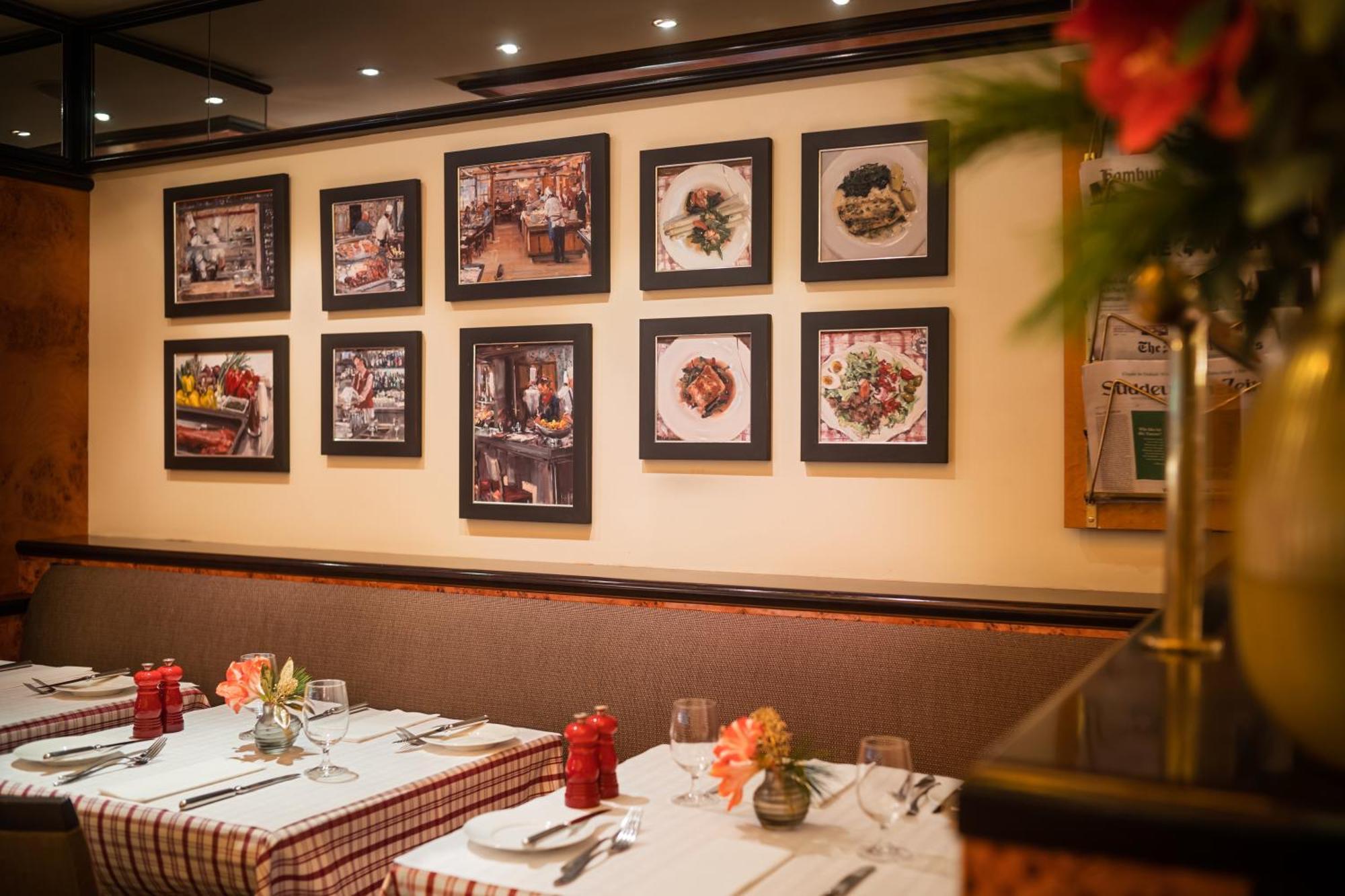 فندق غراند إيليسي هامبورغ المظهر الخارجي الصورة Interior of the restaurant
